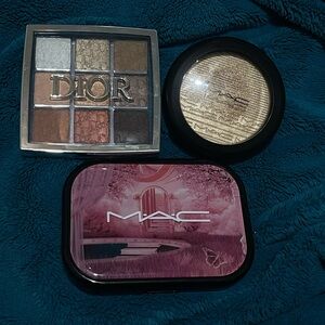 Dior Eyeshadow Palette+mac palette